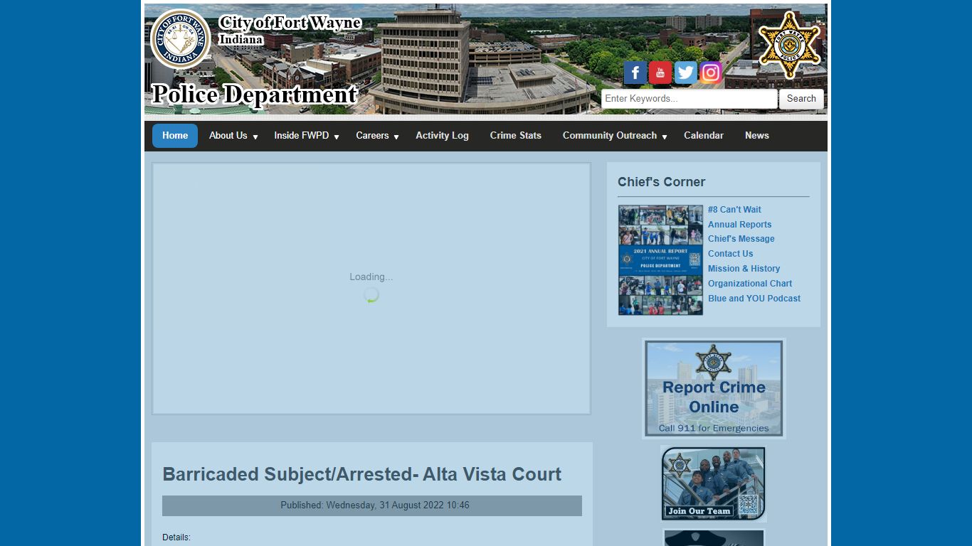 Home - Fort Wayne Police Department